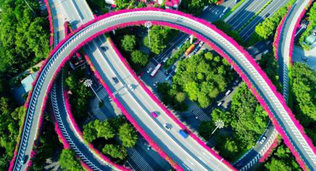 廣州高架橋綠化 廣州高架橋綠化